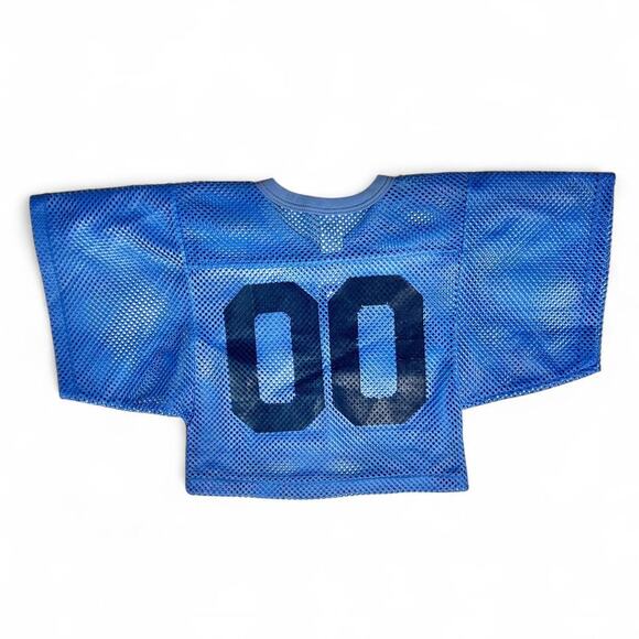 UNC Carolina Tarheels 80s Vintage Cropped Mesh Football Jersey Small - Picture 2 of 5